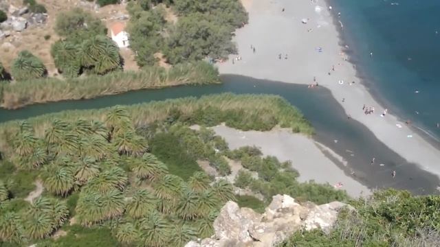 HDV 1131 Пляж Превели и Пальмовый лес со Смотровой площадки смотреть онлайн