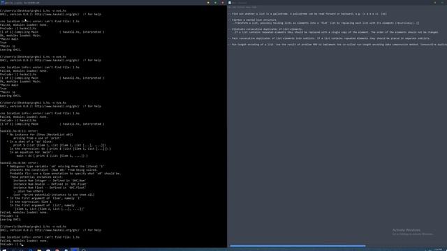 Haskell Problems - [6 - 10] смотреть онлайн