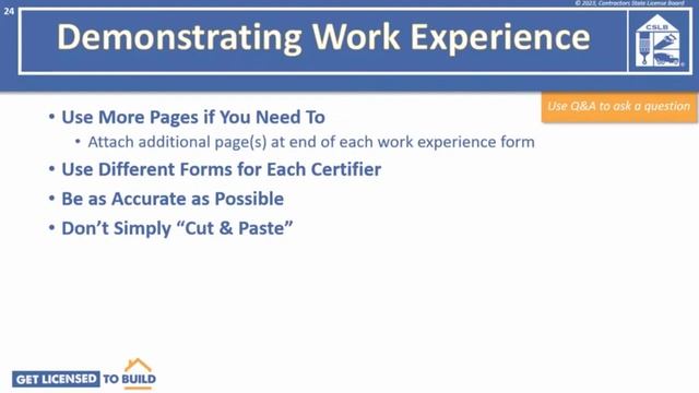 Get Licensed to Build Workshop #33 Part 1 of 2 смотреть онлайн