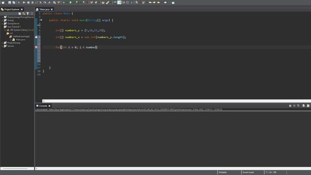 Java 12 - Copy an Array смотреть онлайн