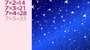 Таблица умножения на 7 - Тыр Тыр Трактор - Песенки для детей