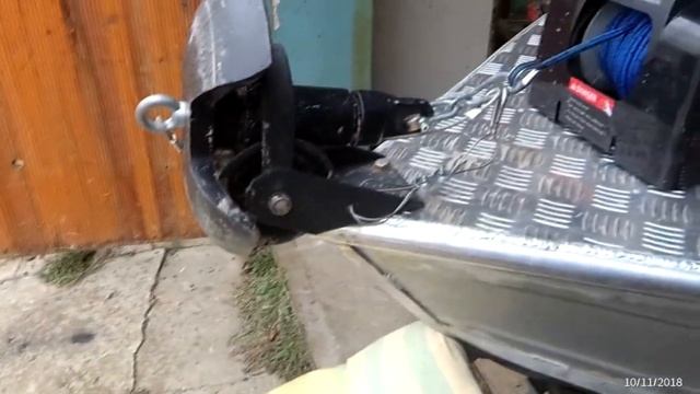 Установка Лебёдки SEA-PRO на Лодку VOVABEER