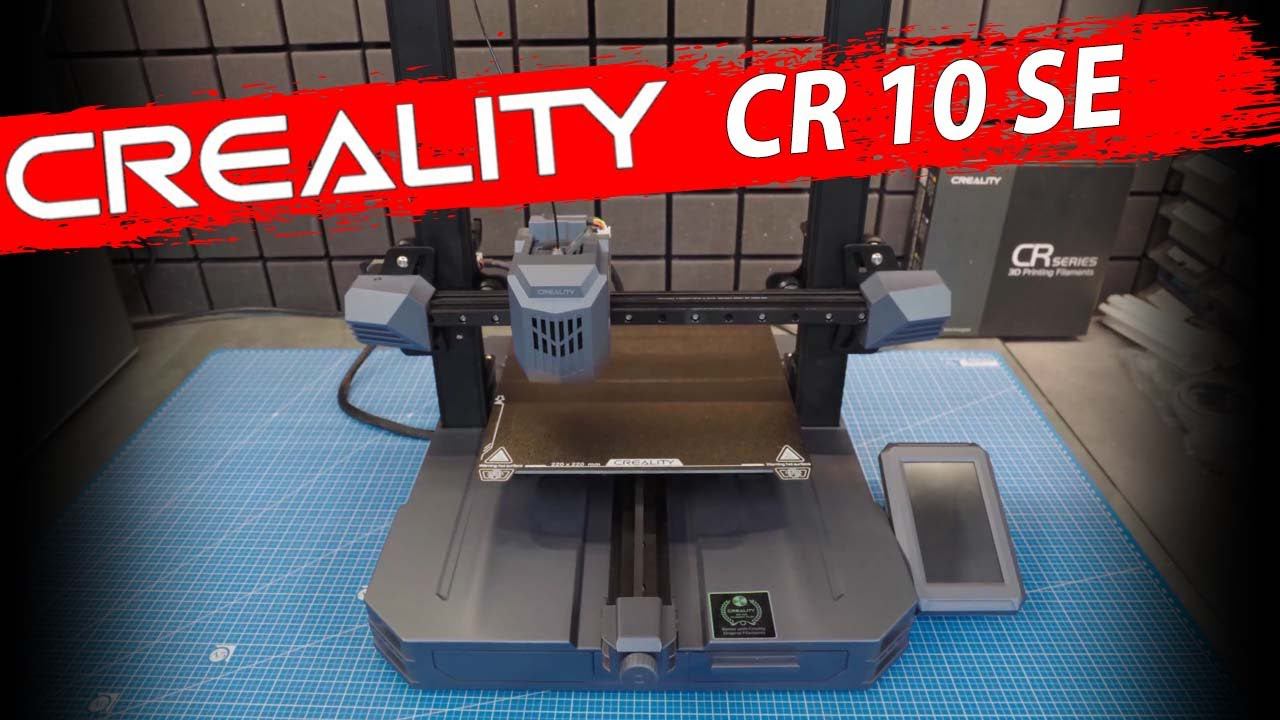 Creality CR-10 SE - а где 300на300? (обзор 3д принтера) смотреть онлайн