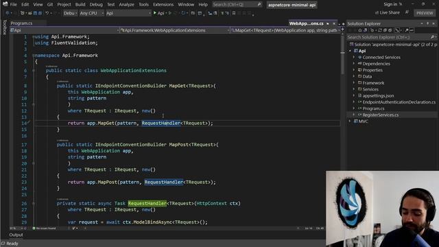 How to structure & organise aspnetcore 6 mini api смотреть онлайн