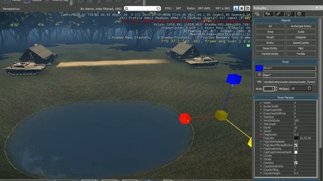CryEngine 3 Урок 2# Добавление маленькой реки и цикла смены дня и ночи смотреть онлайн