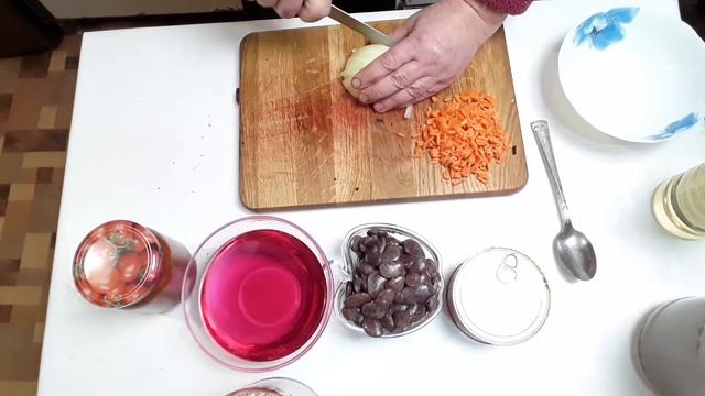 рыбный борщ с килькой в томате смотреть онлайн