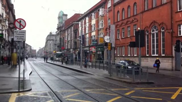 Snowing In Dublin 2013
