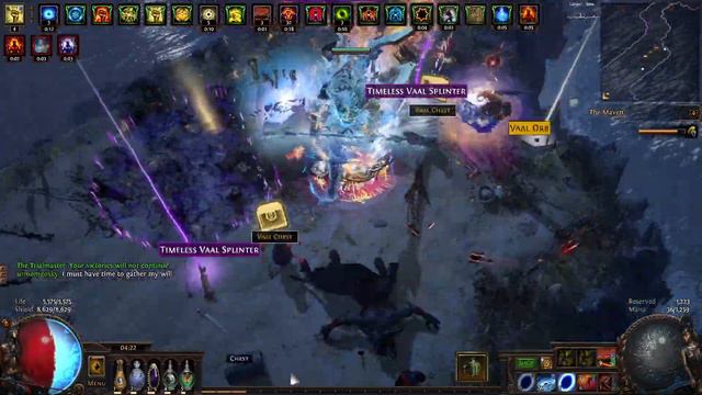 [Path of Exile 3.14] Fulcrum CoC Reap T16 Atoll (headhunter) смотреть онлайн