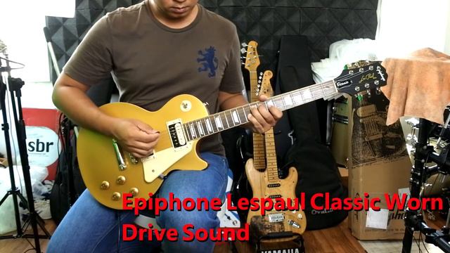 Epiphone Lespaul Classic Worn  (Drive Sound !)