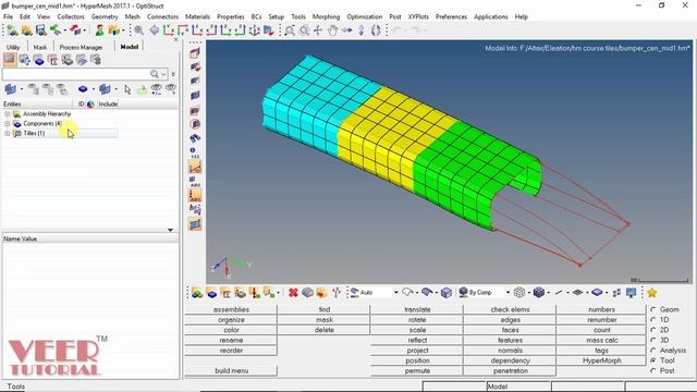 01 Import and Export Files | Hypermesh смотреть онлайн