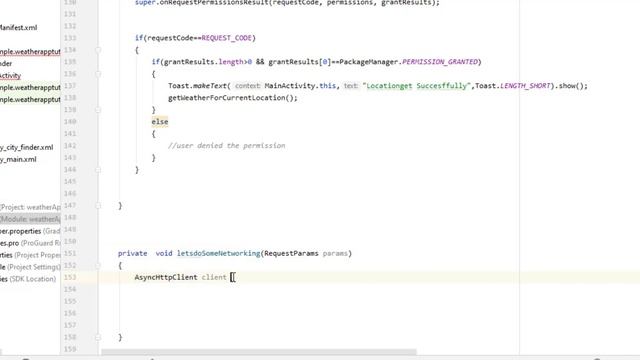 Weather app in android studio | Part -2 | Current Location смотреть онлайн