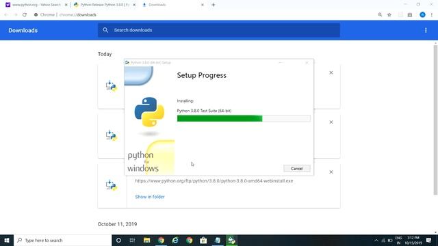 How to install Python 3.8.0 on windows 10 смотреть онлайн