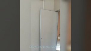 Поклейка обоев на скрытые двери