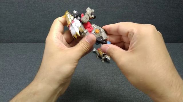 Обзор Grimstone With Dinobot - Power Core Combiners - Commander Class - Hasbro. Музей Р-ТФ.