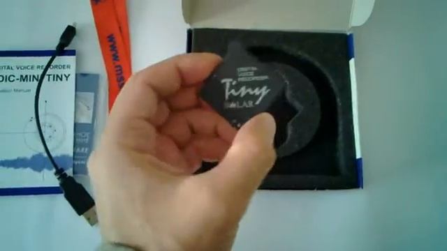 Unboxing Voice Recorder Edic Mini Tiny SOLAR смотреть онлайн