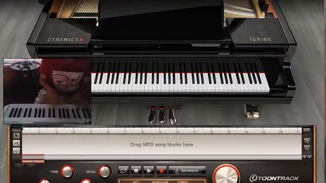 Toontrack EZkeys Grand Piano Sound Test