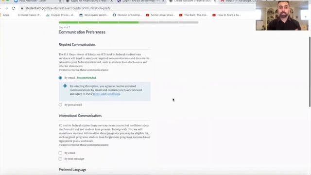 How To Create The FAFSA FSA ID's A Step By Step Guide To Start Completing The Fafsa For 2021 & 2022 смотреть онлайн