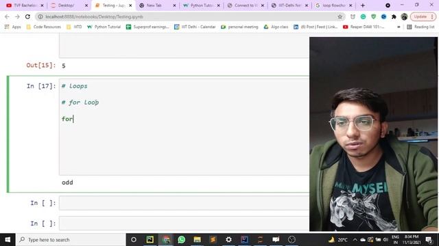 LOOP kya Hote h? LOOPS in Python | Python Crash Course By Pradeep Kumar | IIIT Delhi смотреть онлайн