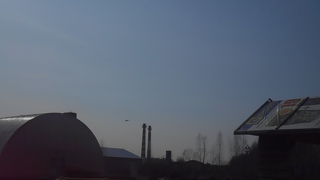 Вертолёты летят в сторону Украины