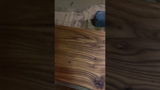 Полка из слэба карагача