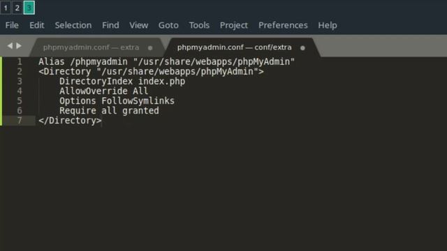 Установка LAMP Apache, MySQL, PHP и phpMyAdmin в Arch Linux. Шаг 6: Установка и настройка phpMyAdmi смотреть онлайн