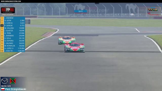 SRS Live Now! Mazda787B @ SilverstoneGP 11:00GMT 2018-09-04