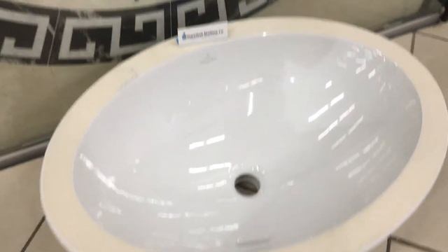 SMESITEL-ONLINE.RU | КУПИТЬ Раковину Villeroy&Boch LOOP&FRIENDS 61613001 встраиваемая снизу 56х37,5