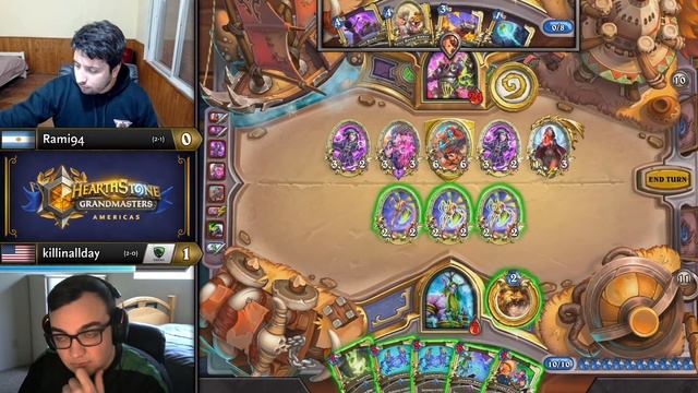 Rami94 vs killinallday | 2021 Hearthstone Grandmasters Americas | Top 8 | Season 2 | Week 7 смотреть онлайн