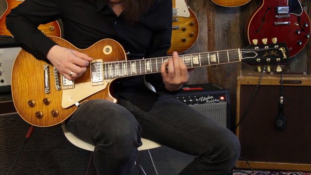 1998 Gibson Les Paul Standard 1958 Custom Art & Historic Reissue R8 GLOSS смотреть онлайн