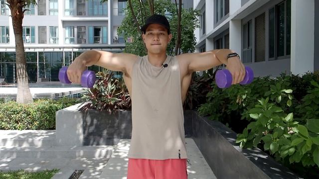10ท่าเล่นกล้ามทั้งตัวด้วยดัมเบลคู่เดียว Full Body B (ไม่ใช้ม้านั่ง) смотреть онлайн