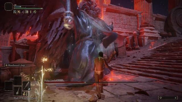 Elden Ring - Lvl1 Wretch VS Mohg, Lord of Blood [Solo, No Hit ('Nihil' Damage only)] смотреть онлайн