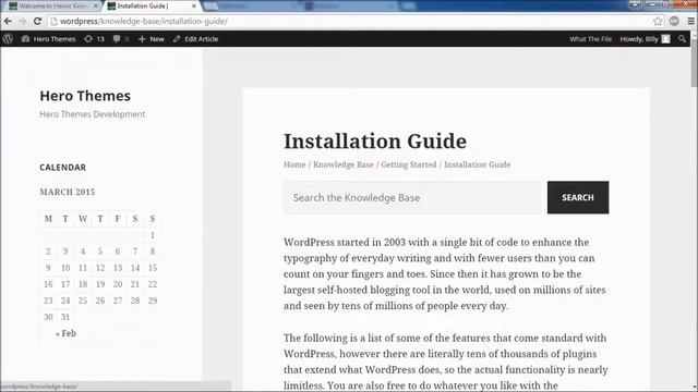 Setup a WordPress Knowledge Base in less than 60 seconds смотреть онлайн