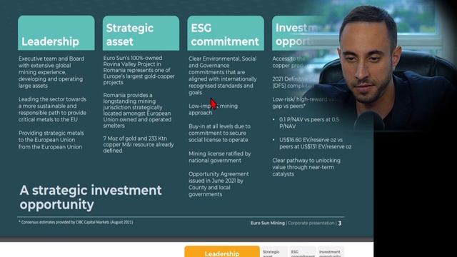 One MASSIVE Gold and Copper Production Investment Opportunity? Euro Sun Mining (TSX:ESM) смотреть онлайн