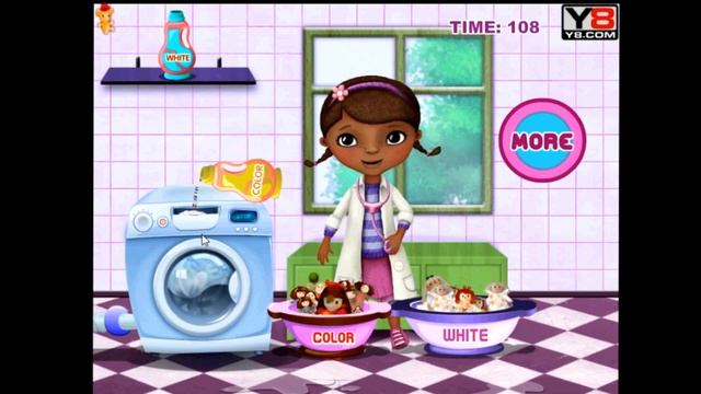 Играем с доком Плюшевой. Большая стирка. Русская озвучка смотреть онлайн