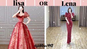 LISA OR LENA DRESSES #lisaorlena#lisa #lena #viral @pinklove447