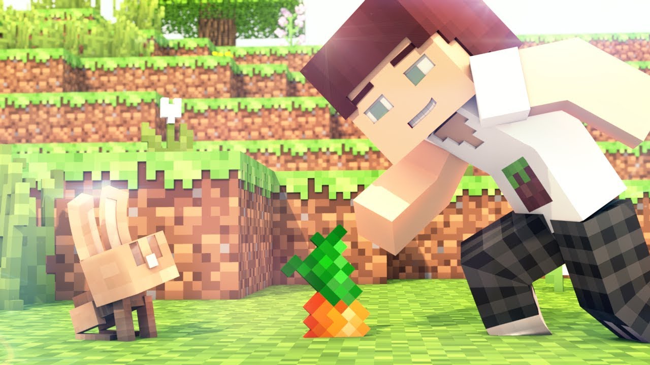 Кролик - Майнкрафт анимация (На Русском) смотреть онлайн