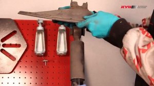 CITROEN Berlingo B9; PEUGEOT Partner II, 5008 - REAR - Задние амортизаторы KYB установка