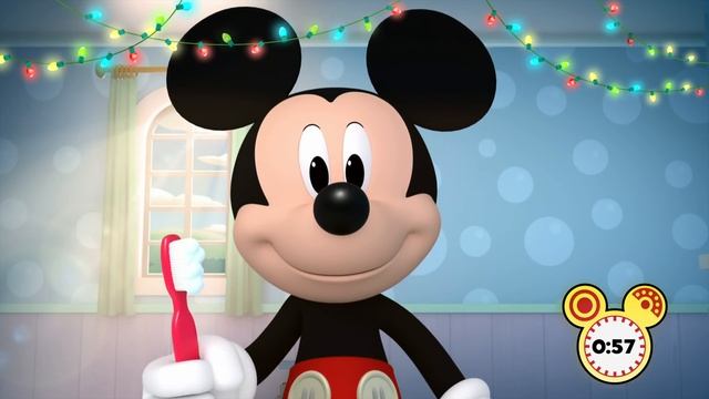 Brush to the Beat for the Holidays ? | Music Video | Mickey's Holiday Party | Disney Junior смотреть онлайн