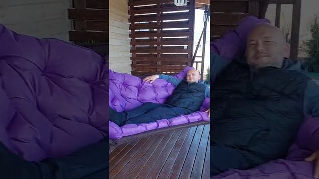 Садовые качели трансформеры от студии бескаркасной мебели BagLife смотреть онлайн