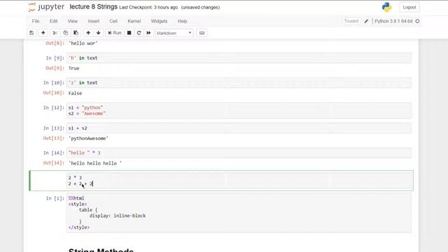 #8 Python Basics | Strings смотреть онлайн