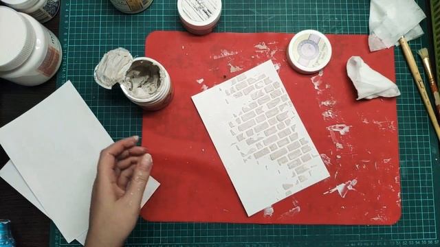 Мастер класс / Блокнот с разделителями / Часть первая - миксмединый фон. смотреть онлайн