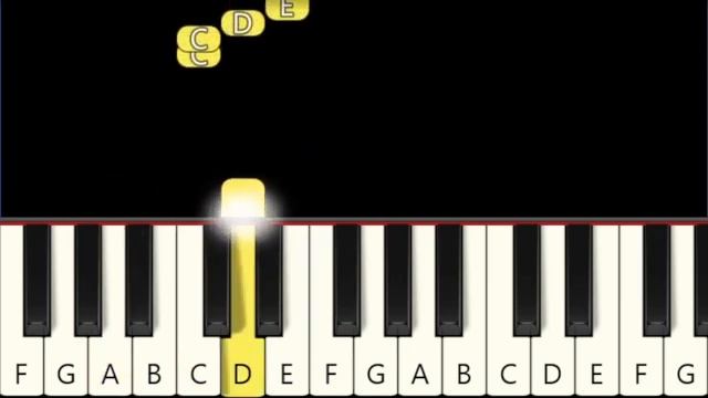 5 Sing 2 Songs - Very Easy and Slow Piano tutorial - Beginner смотреть онлайн