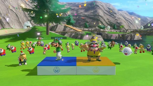 CHEATING in Mario Golf Super Rush!! ? смотреть онлайн