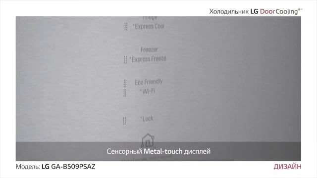 Холодильник LG Door Cooling+ Дизайн смотреть онлайн