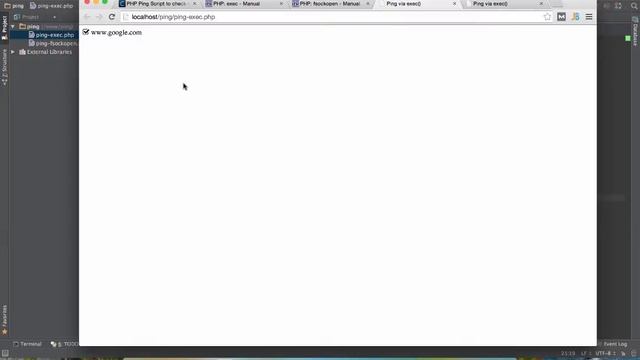 PHP Ping Script to Check Remote Server or Website смотреть онлайн