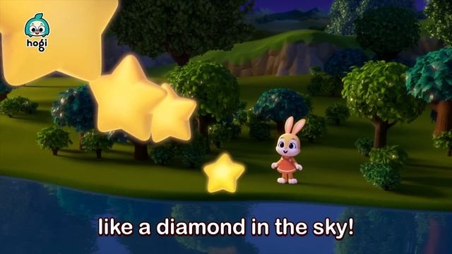 Twinkle Twinkle Little Star | Sing Along With Pinkfong & Hogi | Nursery Rhymes | Hogi Kids Songs