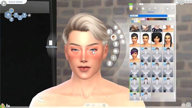 Realistic male Sim | SIMS4 | CAS + CC смотреть онлайн