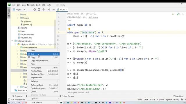 Python XXII - Using Well-Known ML Datasets смотреть онлайн