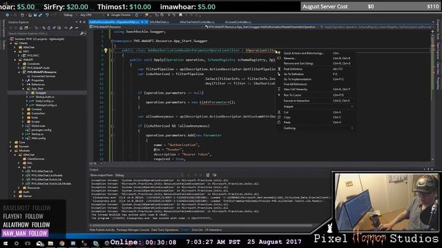 Day 8: Twitch Bot and MVC ASP.NET - Completing PHS Account Registration смотреть онлайн