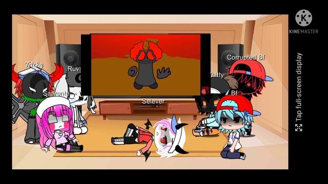 Fnf react to Tricky army vs C army смотреть онлайн